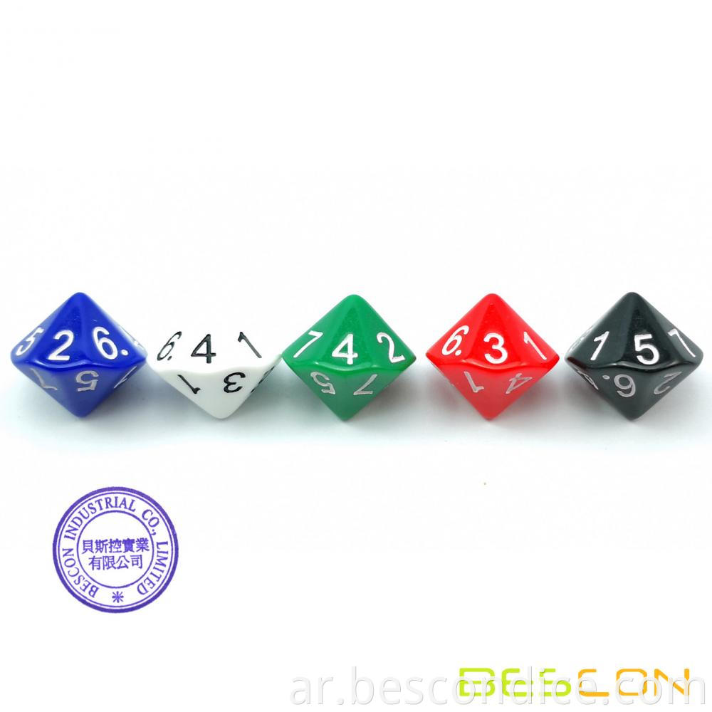 14 Sides Dice Assorted Colors 1